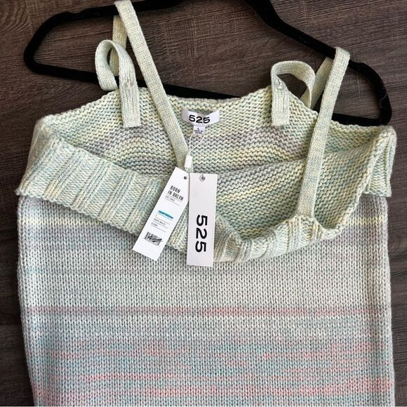 New 525 America Ombré Knit Tank Dress Size Large Women’s - Picture 6 of 10